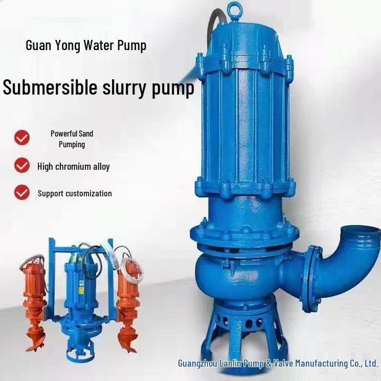 100ZJQ80-25 15kW 4-inch Submersible Slurry Pump for Sand Dredging and Suction