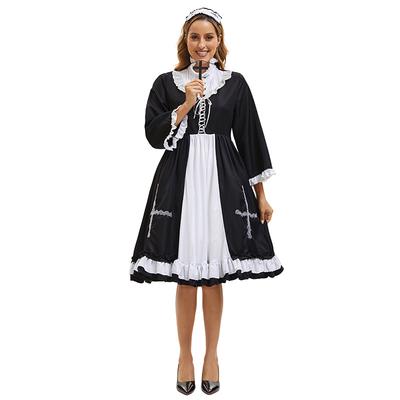 International Committee of the Red Cross Halloween Nurse Dress, Party Dress, Stage Dress, Maid Dress, Manor Dress