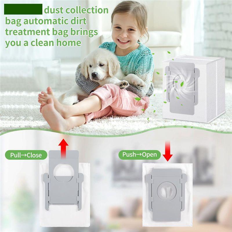 A20F-Vacuum Cleaner Bags For Irobot Roomba I7/I7+ I7 Plus/I3+/I3 Plus /I4+/I6+/ I6 Plus /I8 18+/J7 J7+/S9, S9+ S9 Plus