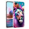 Colorful Lion Transparent Phone Case for Redmi 13C 12C 10C Note 13 12 11 11T K40 Gaming Plus Pro 4G 5G Soft Cover Shell Capa Bag