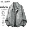 Mark Fairwhale Men's Corduroy Windproof Casual Jacket