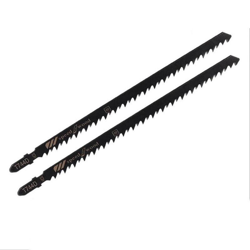 T744D Jigsaw Blade Set 180mm Long Jig Saw Blades For Wood Metal Straight Cutting T-Shank Jig Saw Blade