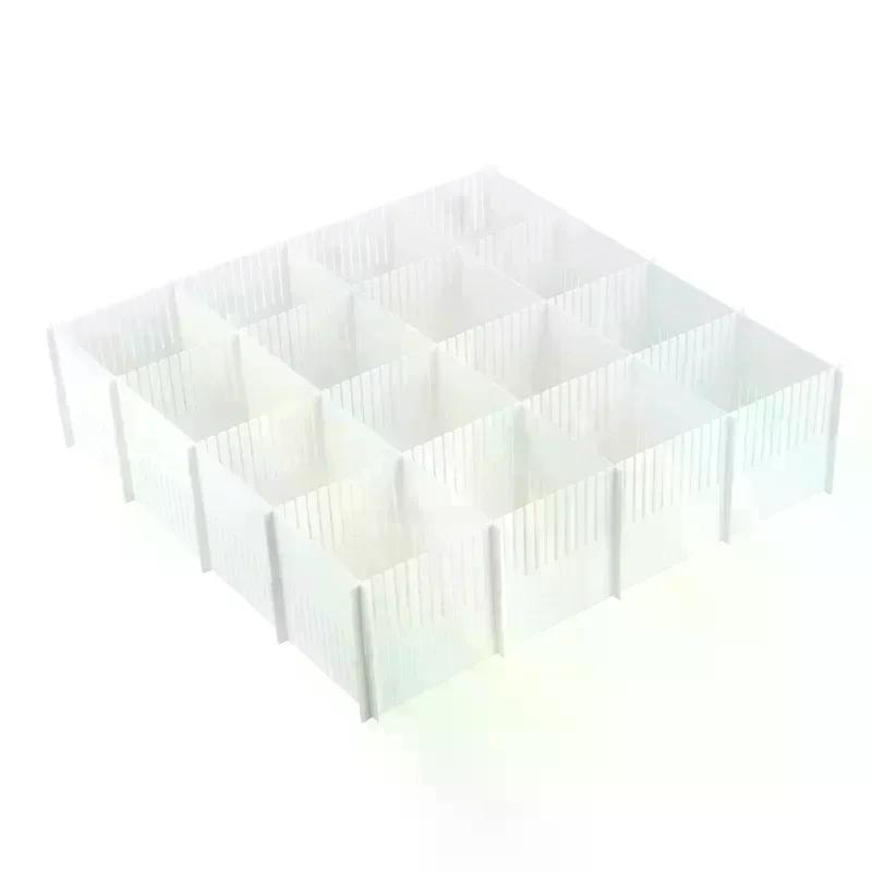 1Pcs DIY Adjustable Drawer Dividers Combination Partition Board Space-saving Wardrobe Closet Separator For Underwear Socks