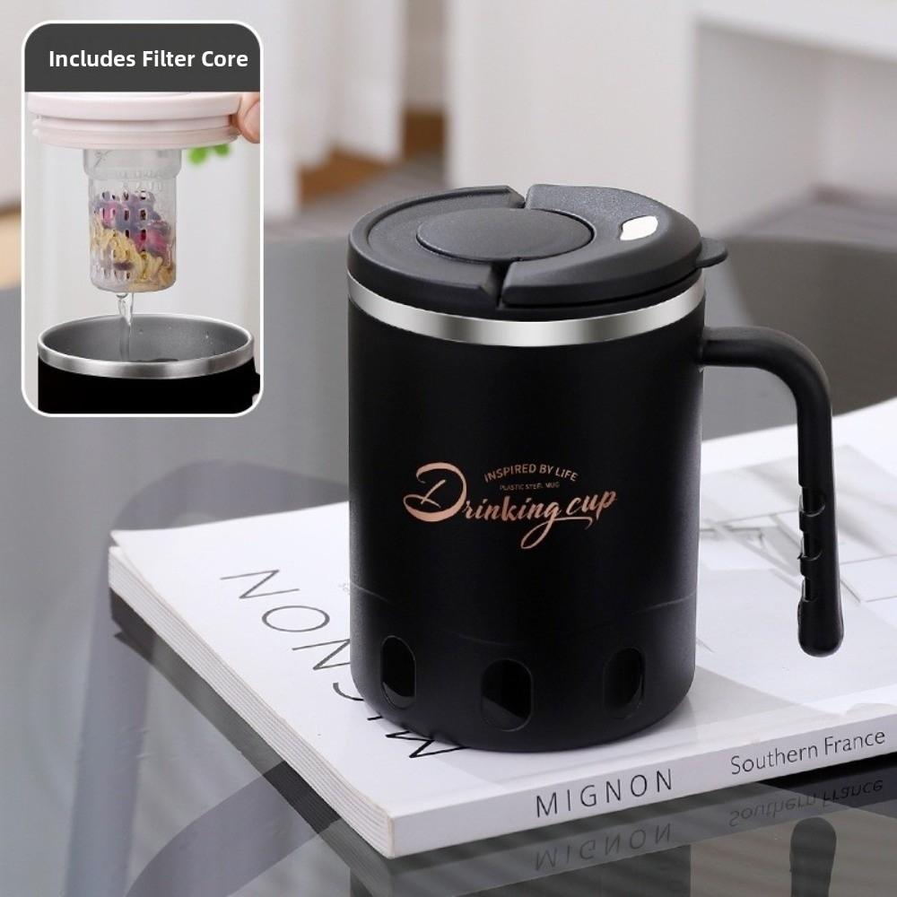 Heat-resistant Milk Coffee Cup 580ml Thermal Mug Portable Insulated Mug  Water Cup