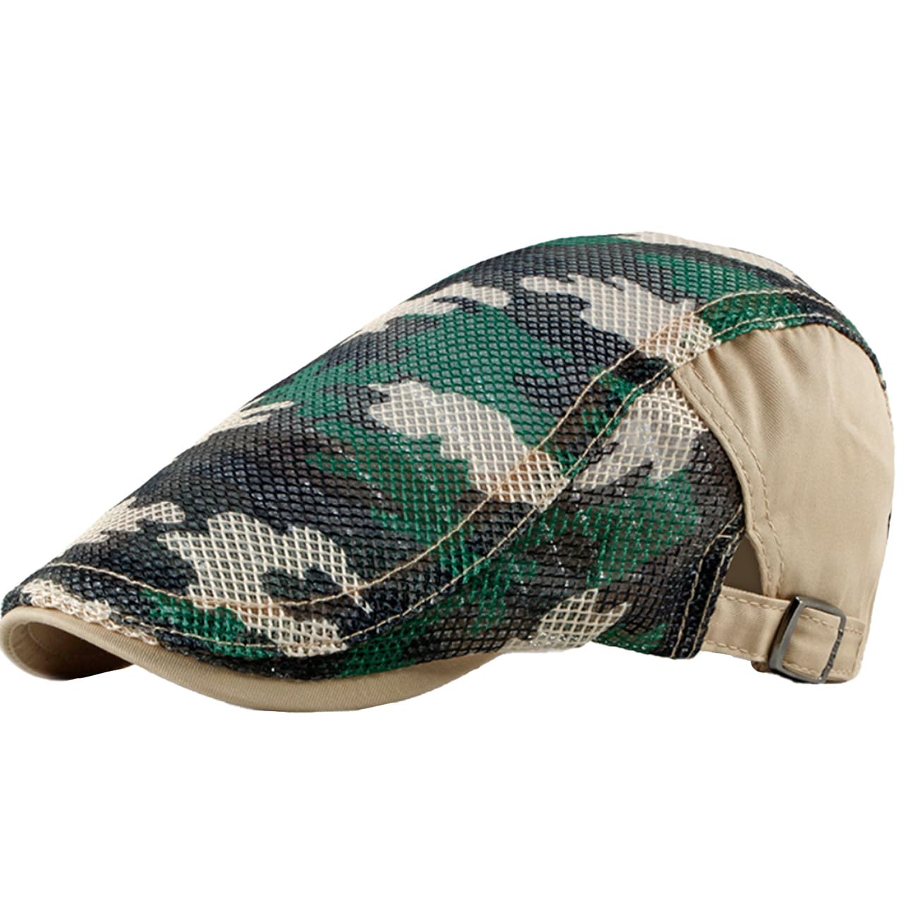 

Camouflage Mesh Hunting Cool CZA294 [White Fang] Cap, Hat, Men s, Women s, (Khaki)