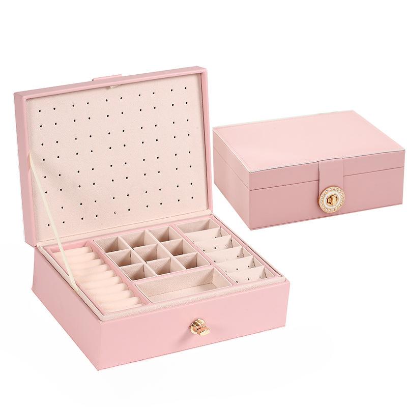 

1 шт. Серьги, ожерелье, шкатулка для украшений, органайзер для сережек, органайзер для колец, органайзер для сережек