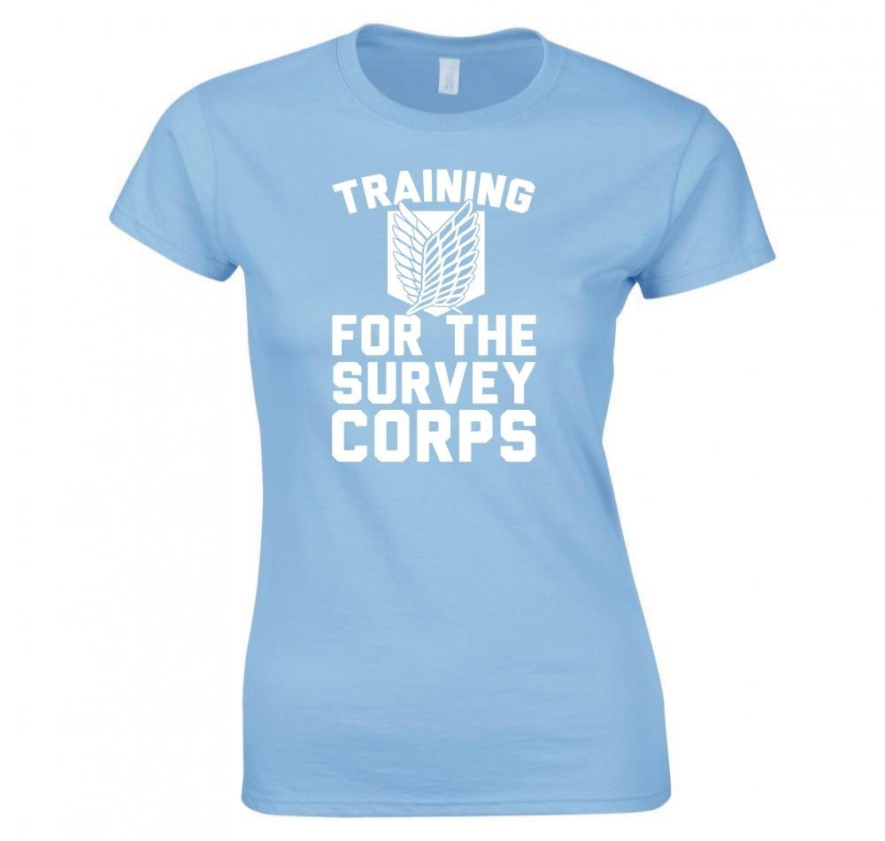 Attack On Titan Training For The Survey Corps Ladies Tshirt S
