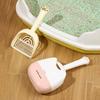 Coarse/Fine Gap Pet Sand Sifter Plastic Pet Cat Shovel Portable Cat Litter Scooper  Home