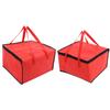 Insulated Bag Multi Size Non Woven Fabric Warmer Keeping Aluminum Foil Baking Portable Insulation Bag