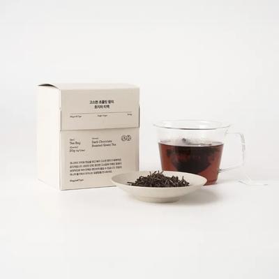 10 Hojicha-Teebeutel mit raffiniertem Schokoladengeschmack