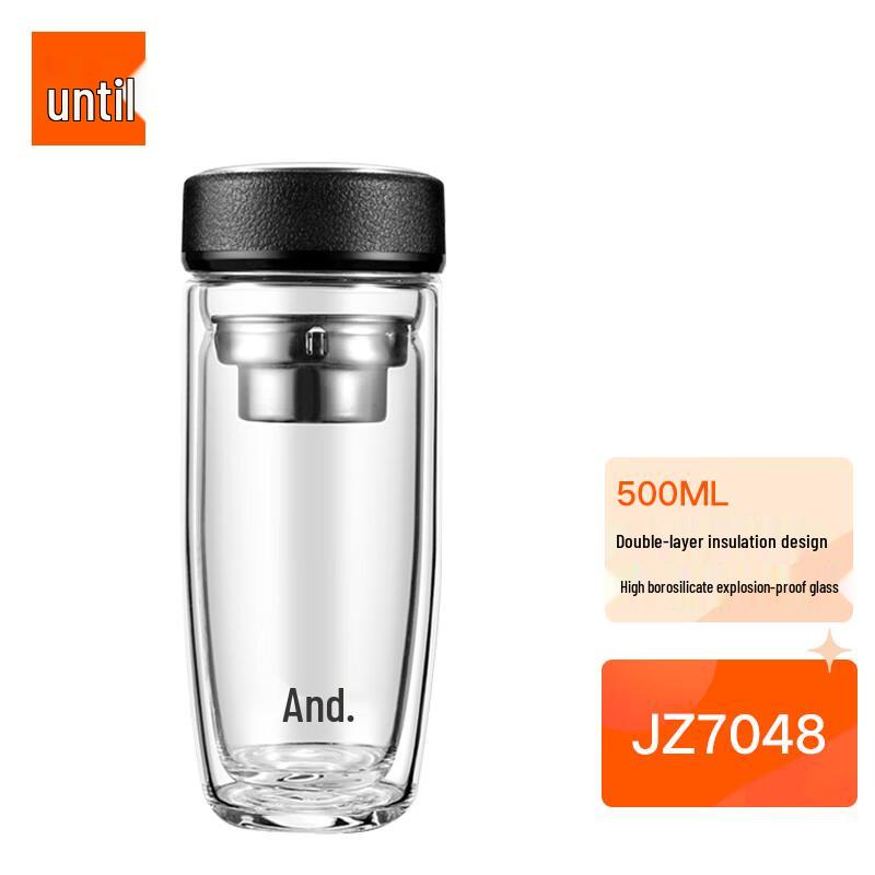 Jizhi JZ7048 Double Wall Glass Mug
