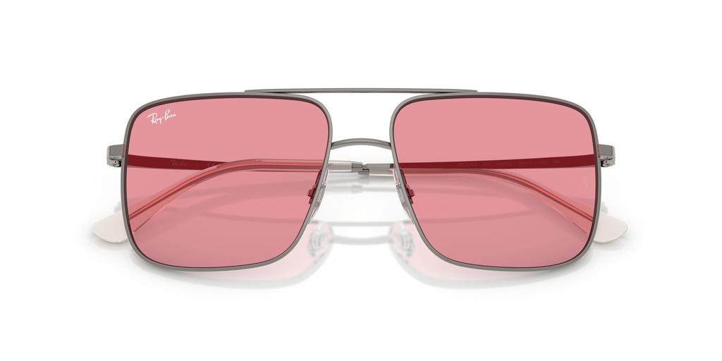 Ray-Ban Ari Sunglasses RB3758 004/84 54 - Gunmetal / Pink