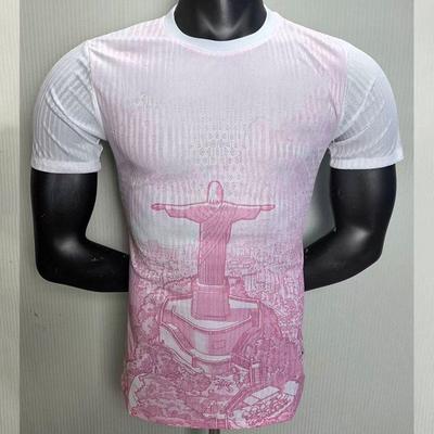 Camiseta de Fútbol de Manga Corta Edición Especial Nuevo Jugador Brasil 25-26, Tallas S-2XL