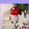Weihnachtswichtel Hängedekoration Pilz Elf Für Feiertagsdeko