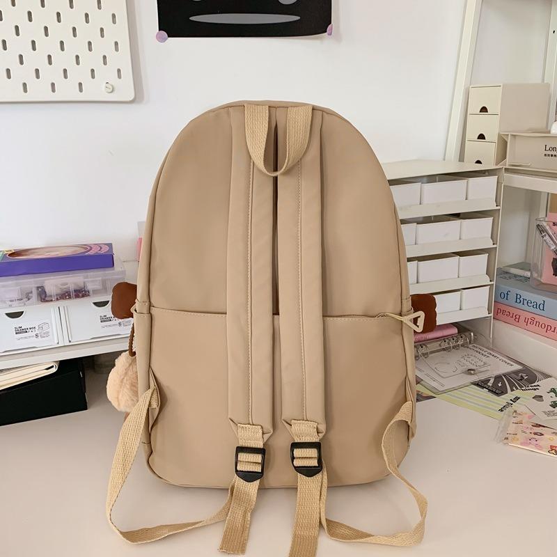 School bag girl cute junior high school student large capacity versatile backpack college student niche ugly shopping backpack