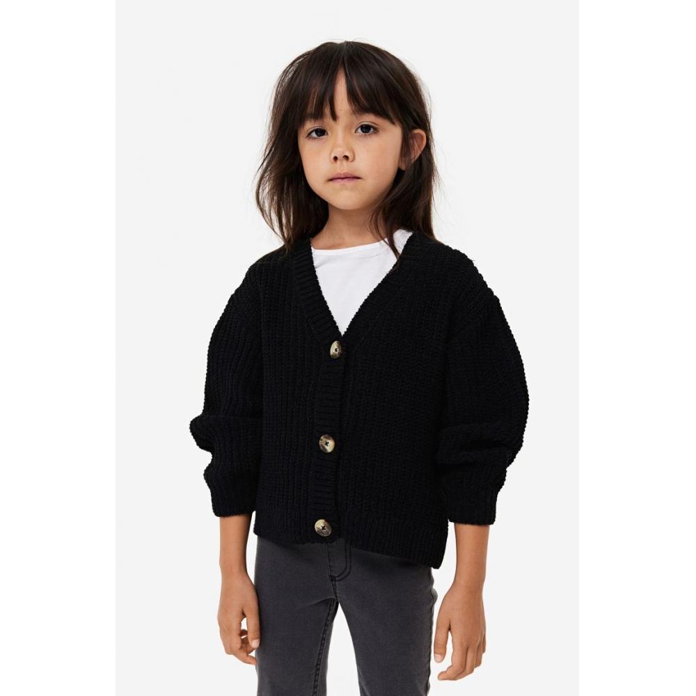 

Кардиган оверсайз HM черный