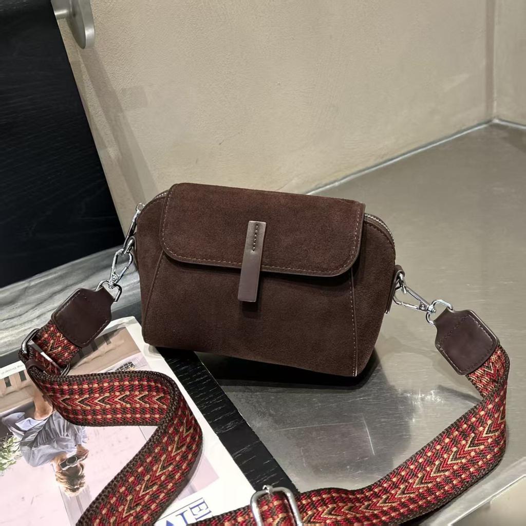 Genuine Leather Handbag, High-end Crossbody Bag, Fashionable Small Bag