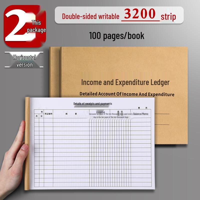 Daily Business & Inventory Ledger for Restaurant and Supermarket
