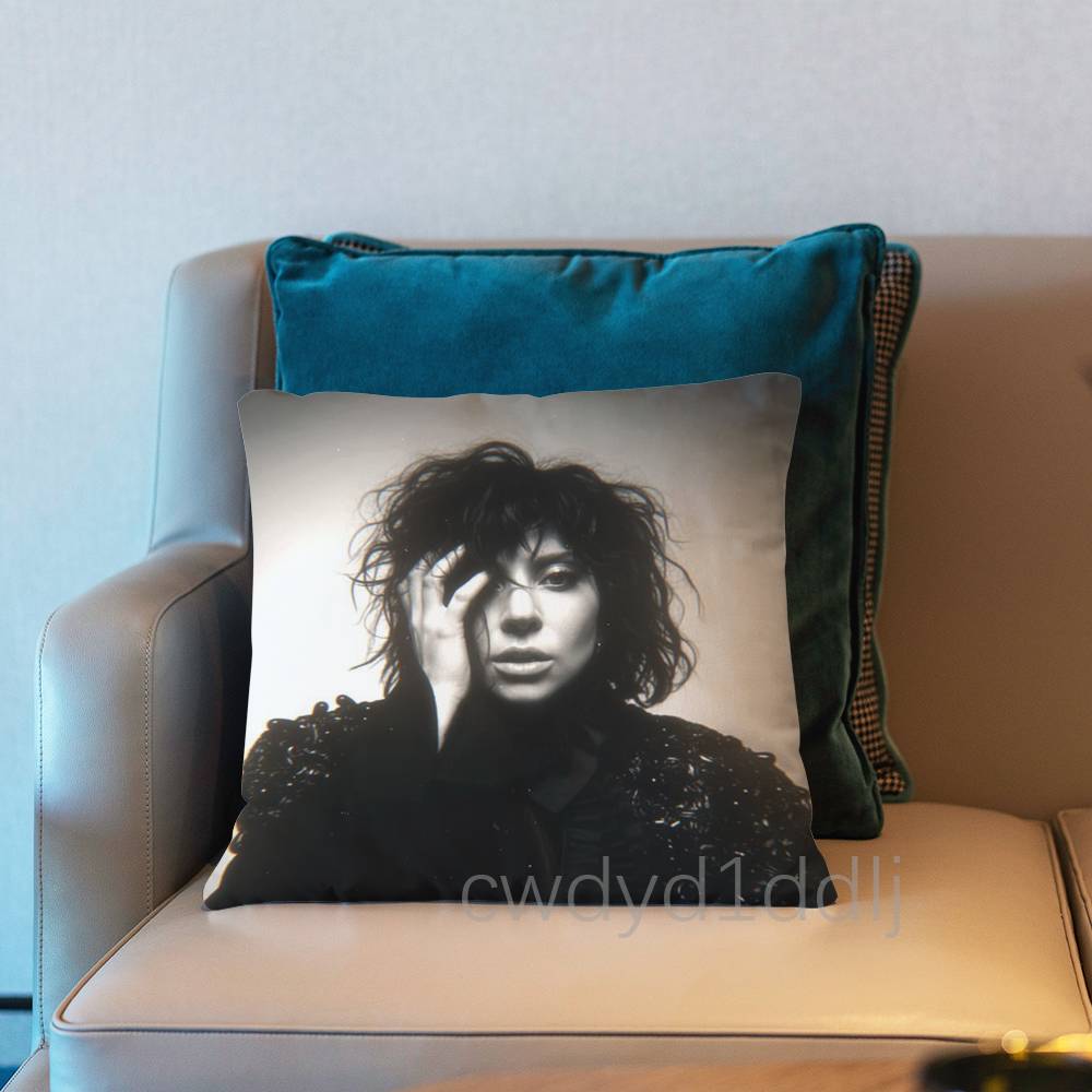 

LLady Gaga MMayhem Pillow Case Cover Square Sofa With For Pattern Comfortable Cushion suitable Of Room 30x30cm