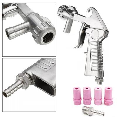 Siphon-Zuführung Design Handgehaltenes Sandstrahlwerkzeug Pneumatischer Sandstrahler