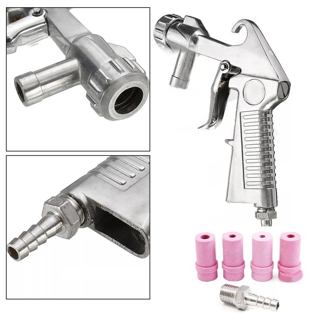 

Siphon Feed Design Handheld Sandblasting Tool Pneumatic Sandblaster