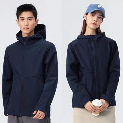 Unisex Fleece-Lined Windproof Outdoor Jacket