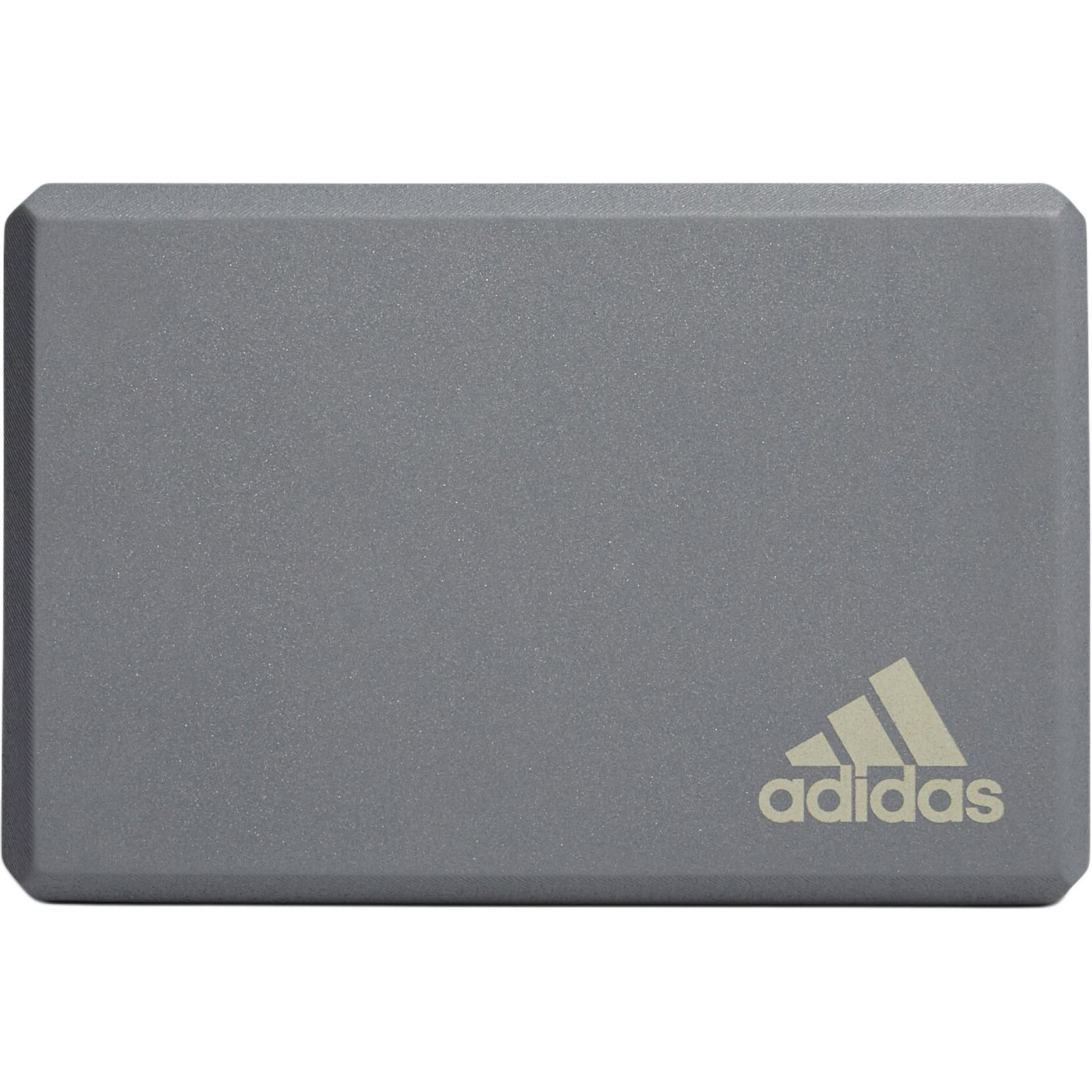 Adidas Yoga Blocks EVA Foam Unisex Gray BH0323 23 x 15x 7.5cm