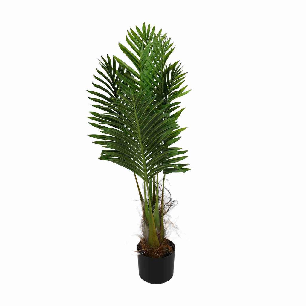 90cm 3FT LED Lighted Palm Tree Solar Powered Artificial Lighted Palm Tree for Terrace Swimming Pool