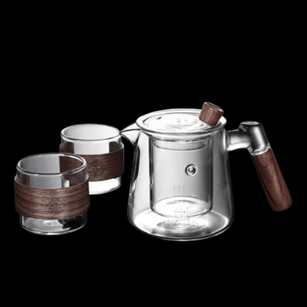 Large Capacity Kung Fu Tea Set Creative Lazy Kungfu Drip Teapot Tea Pot with Infusers  Household