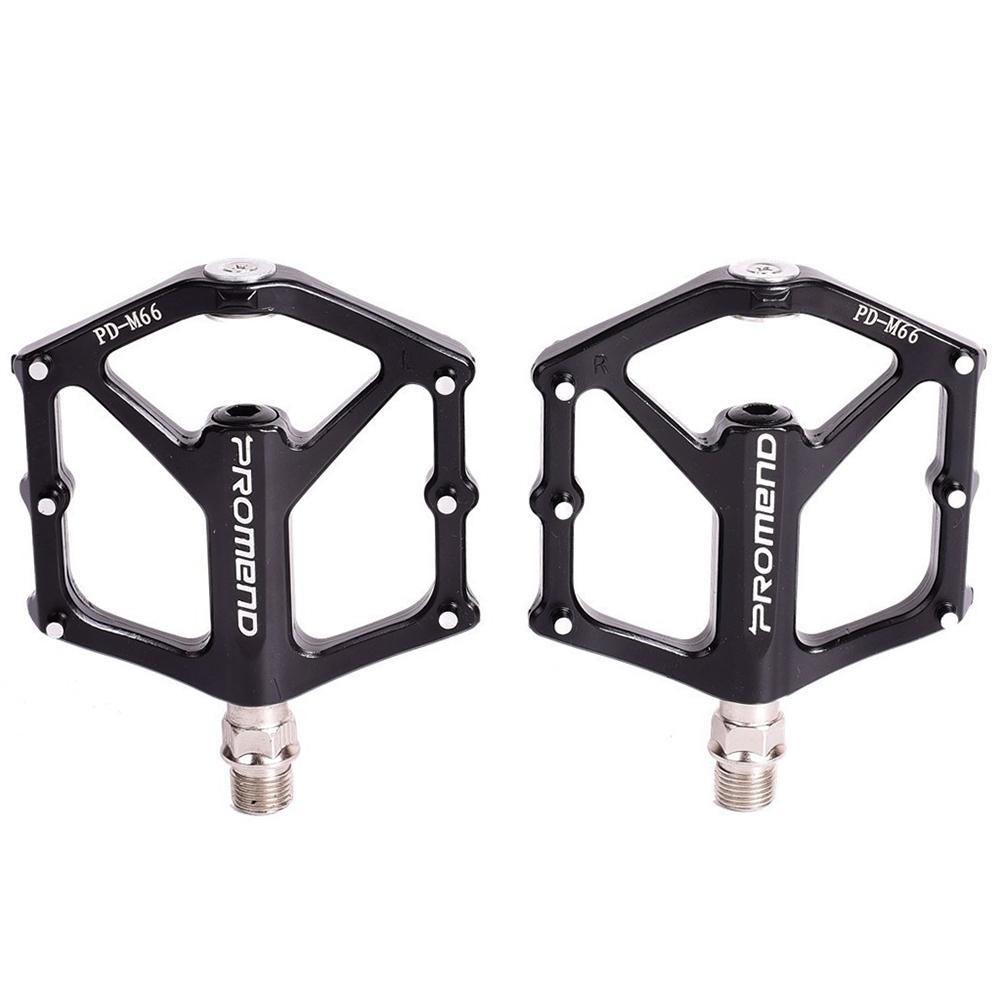 2Pcs Mountain Bike Pedals 9/16 Inch Lightweight Professional Wide Platform Aluminum Pedals With Sealed Bearings