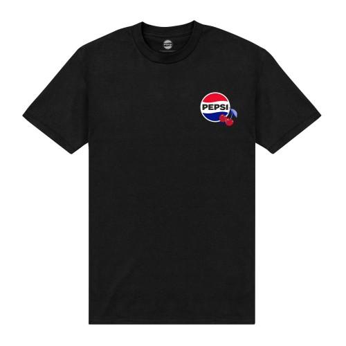 Pepsi Unisex Adult Cherry T-Shirt S noir
