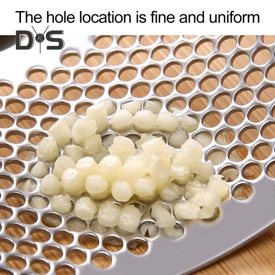 Schiaccia-aglio In Acciaio Inox 2-in-1 - Con Funzione Schiaccianoci E Impugnatura Antiscivolo