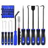8pc Blue Car Tool Kit for Precise Hose Seal and Trim Removal Operations
