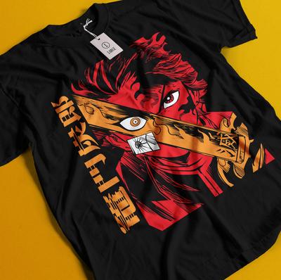 Demon Slayer Shirt Tanjiro T-Shirt Nezuko T-Shirt Muzan Doma T-Shirt Inosuke Zenitsu