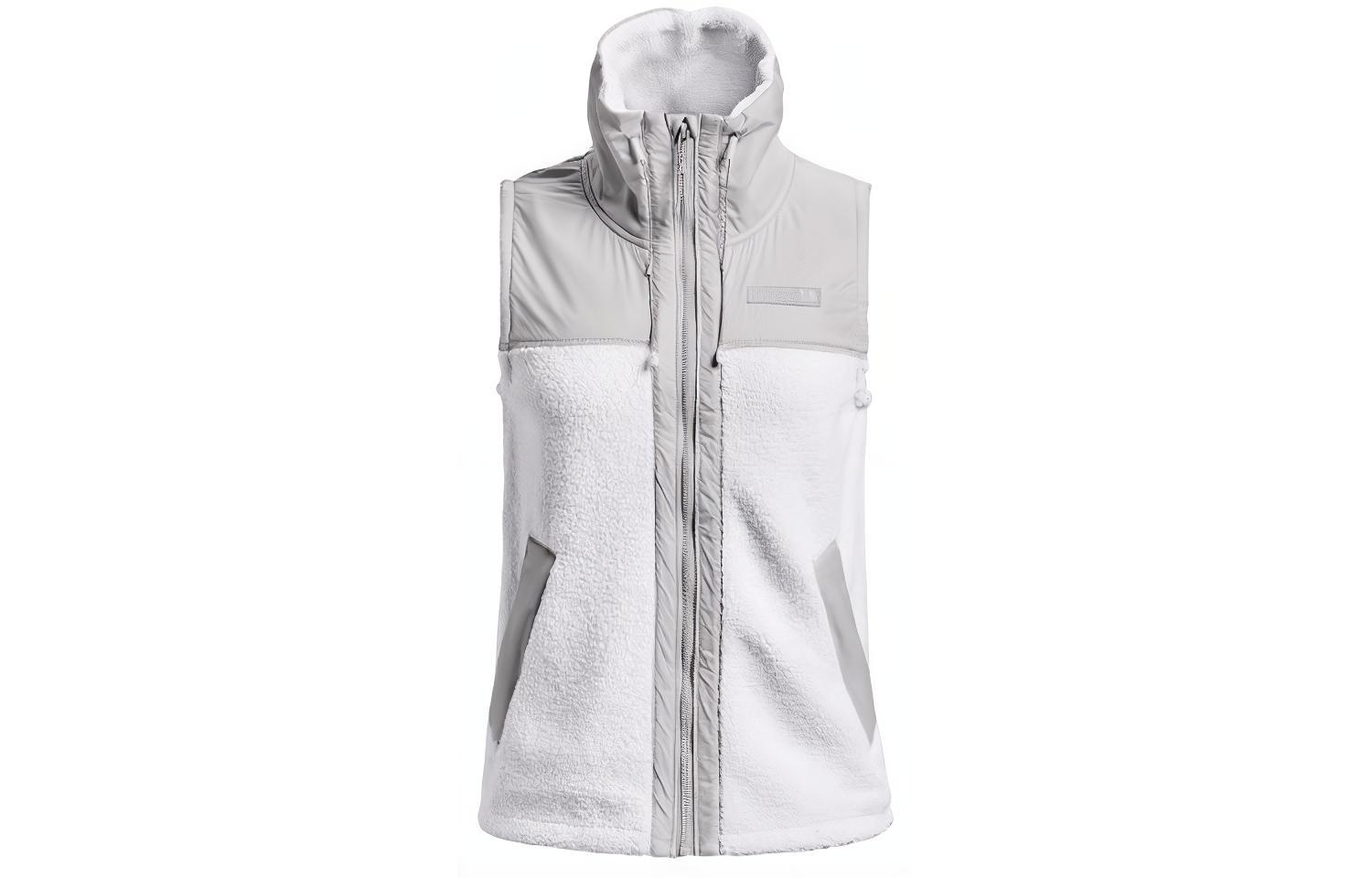 Under Armour Vests Women s White Stand Collar Moderate Other 1366057-014 XS