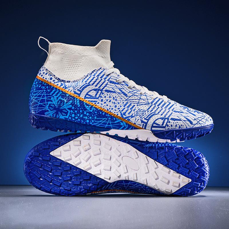 

Футбольные бутсы Новые Высокие с шипами Длинные шипы Детские тренировочные бутсы Большой размер 46 Высококачественная спортивная обувь 35