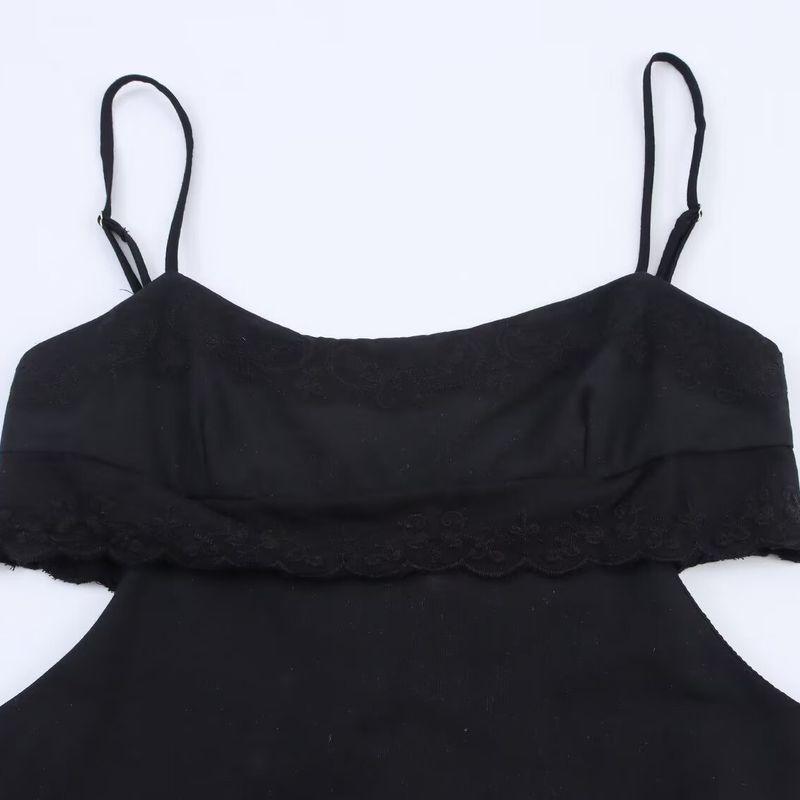 Jnleaog Spring New Arrival Women's Clothing Fashion Style French Fashion Open Embroider Dress 0881391