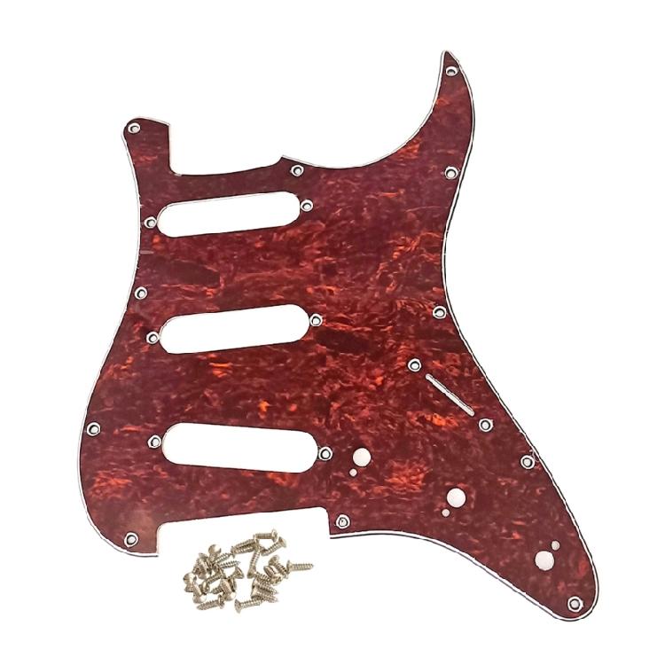Standard 11 Hole 6 Strings Guitar SSS Pickguards Fit for Modern Guitar Bass Part