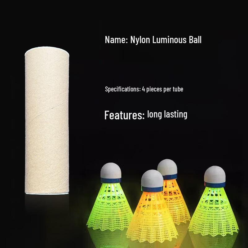 Benxin Luminous Nylon Badminton Shuttlecocks