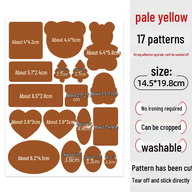 Waterproof Self-Adhesive Down Jacket Repair Patch - Traceless Fabric Hole Applique Sticker