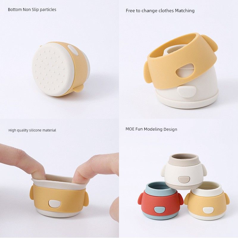 New Silicone Table Mat Multifunctional Mute Non-Slip Wear-Resistant Stool Portable Protective Cover Chair Foot Cover Chair Foot Cover