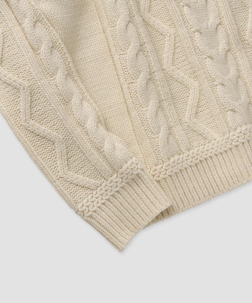 Pilpeu Cable Classic Knit 30(Ivory)