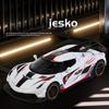 Diecast 1:32 Jesko Super Car Model Sound Light Children Boy Toy Vehicles Collective Miniature Voiture Birthday Gift