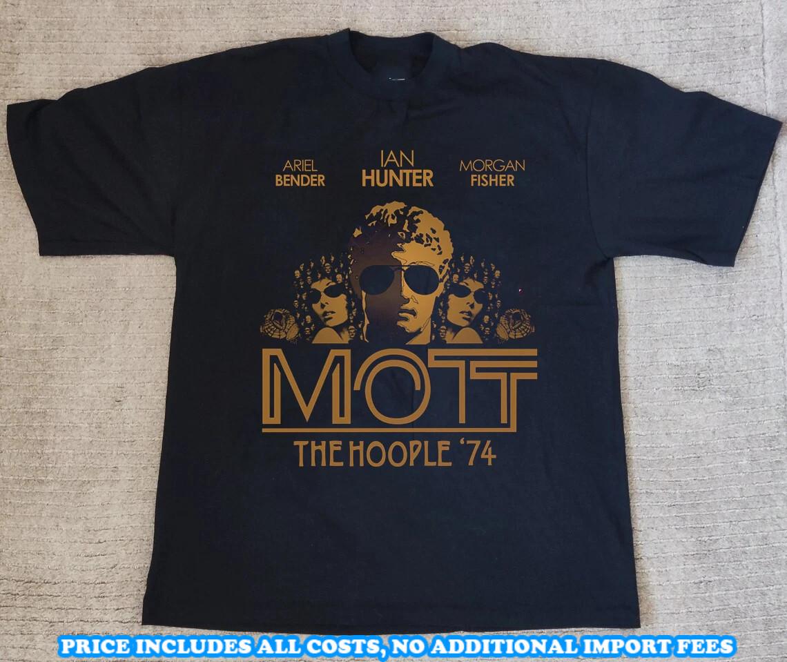 Mott the Hoople Band 74 T-shirt All Size S to 5XL PA220 FREE SHIPPING Unisex T-Shirt L