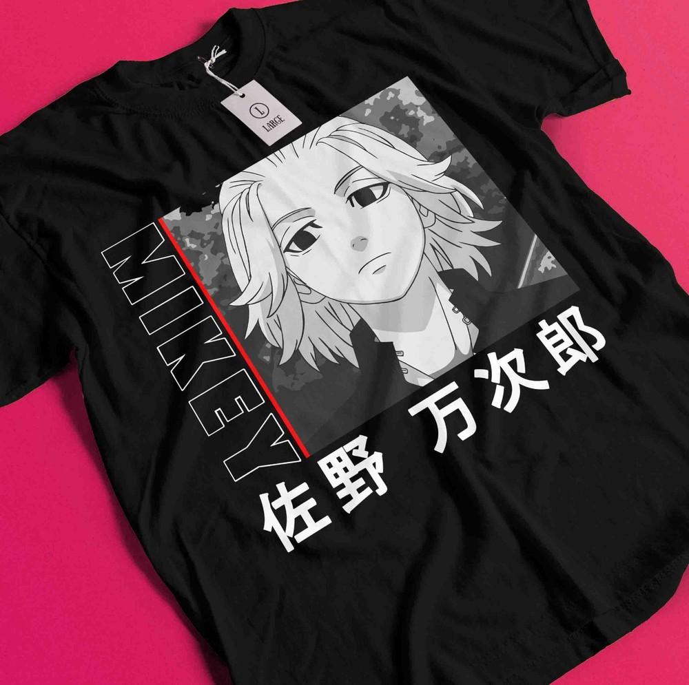

Tokyo Revengers T-Shirt Manjiro Sano Shirt Takemichi Hanagaki Tshirt Ken Hakkai AA292 XL
