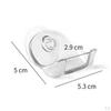 5 Pcs Toothbrush Holder Suction Hooks for Bathroom Washroom