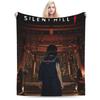 silent hill f horror game 2025 Accessories Blanket Ultra-Soft Fleece  Throw Blanket Cozy Bedspread