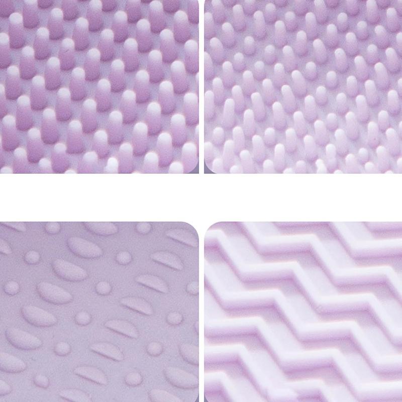 Makeup Brush Cleaning Bowl Beauty Egg Cleaning Tool Storage Set Brush Powder Puff Dry Cleaning Silicone Drying Shelf