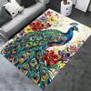 2025 New Peacock Carpet Rug for Living Room Bedroom Home Sofa Decoration,Kids Play Non-slip Floor Mat121