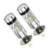 2pcs Car Headlight Bulbs H1 100W LED White 12V-24V 20-For Projector Fog Driving DRL Light Bulb 6000K Car Accessories Bulbs 7